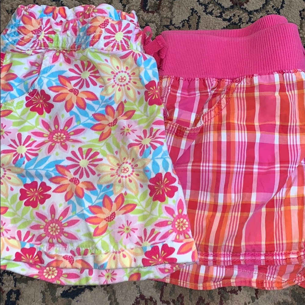 2 pair of shorts